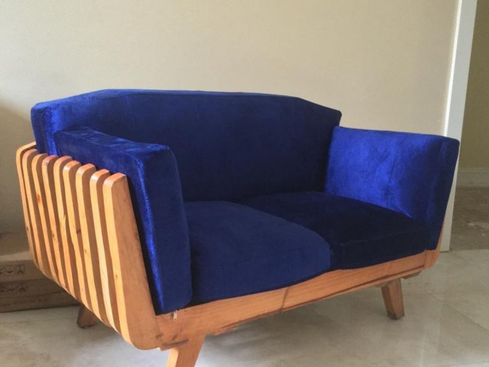 pine wood chair
